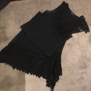 BCBGmaxazria skirt and top